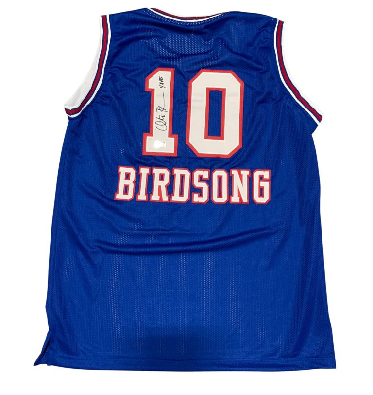 Otis Birdsong Signed Kansas City Kings Custom Jersey w 4x AS Beckett Wit BAS COA