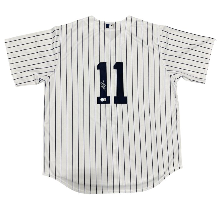 Anthony Volpe Signed New York Yankees Nike Jersey Beckett Witness BAS COA