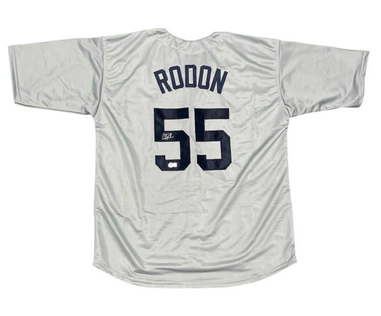 Carlos Rodon Signed New York Yankees Custom Jersey Beckett BAS COA