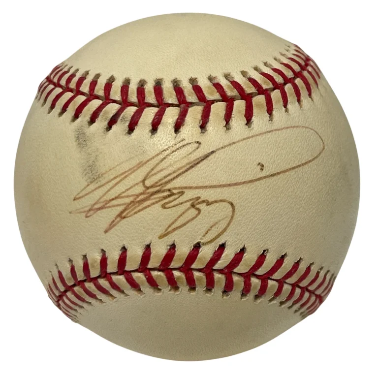 Mike Piazza Signed Rawlings National League Baseball New York Mets JSA COA C