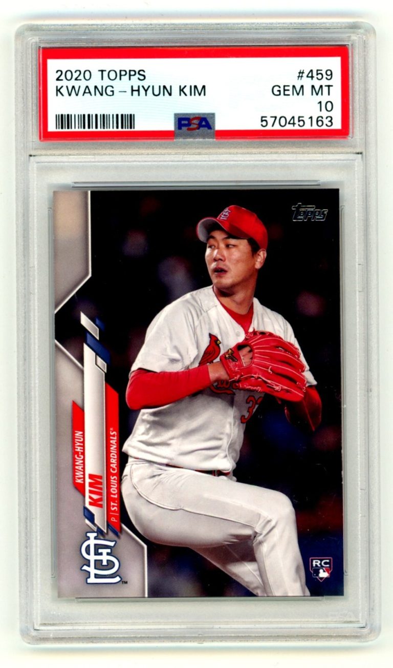 Kwang-Hyun Kim 2020 Topps Series 2 #459 Rookie RC PSA 10 GEM MINT Cardinals