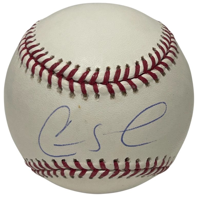 Carlos Lee Signed Autographed ROMLB Baseball Chicago White Sox LSCM COA