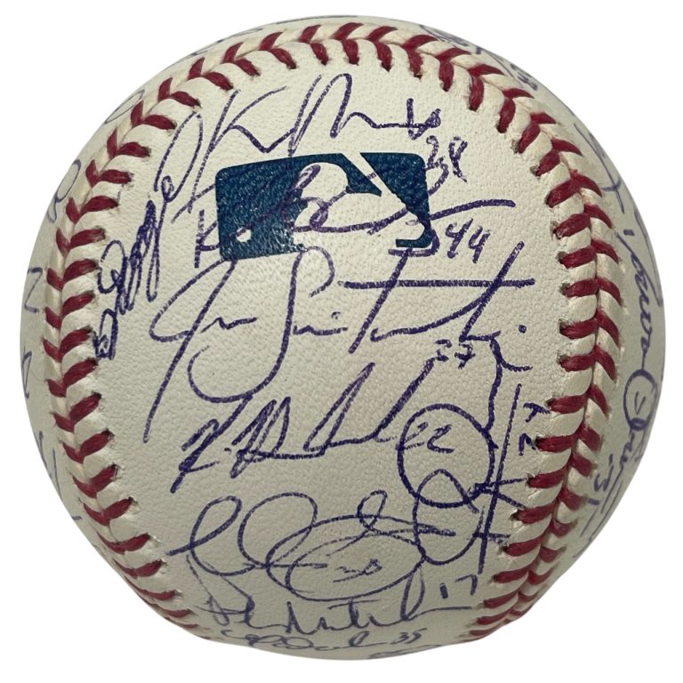 2008 Long Island Ducks Team Signed Autographed ROMLB Baseball LSCM COA