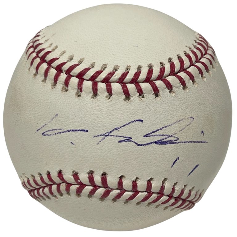 Kenshin Kawakami Signed Autographed ROMLB Baseball Atlanta Braves LSCM COA