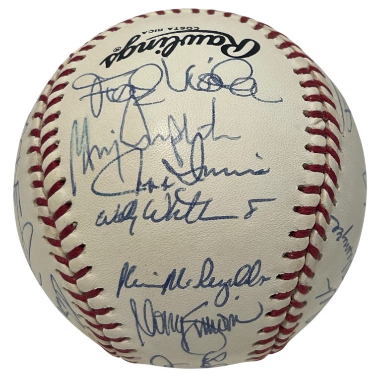 1991 New York Mets Team Signed Autograph ONL National League Baseball JSA LOA A