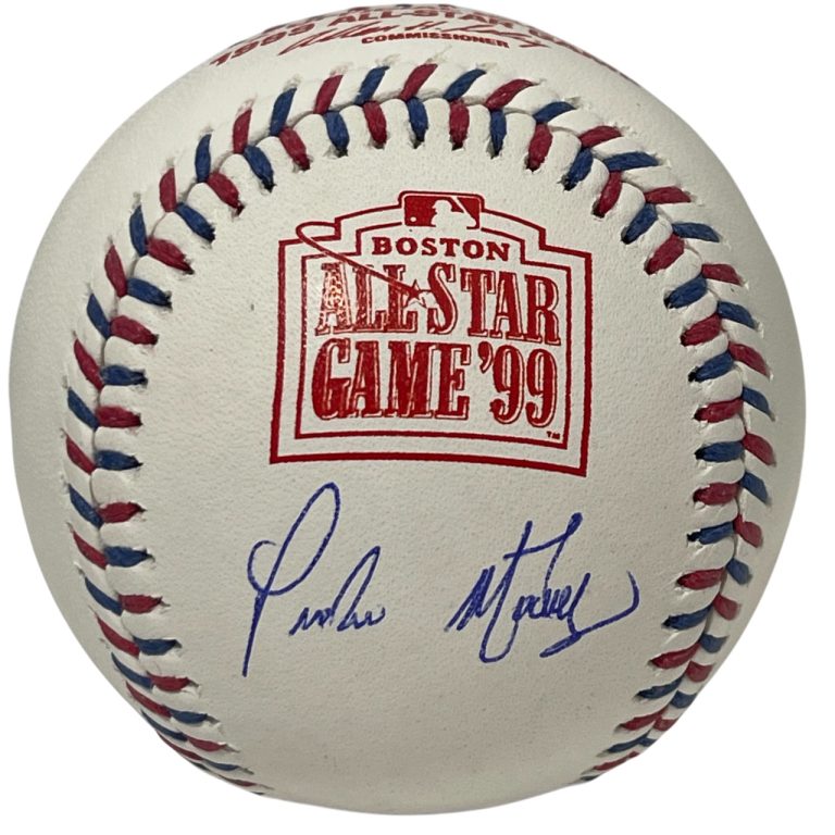 Pedro Martinez Signed 1999 All Star Game ASG Baseball Beckett Witness BAS COA