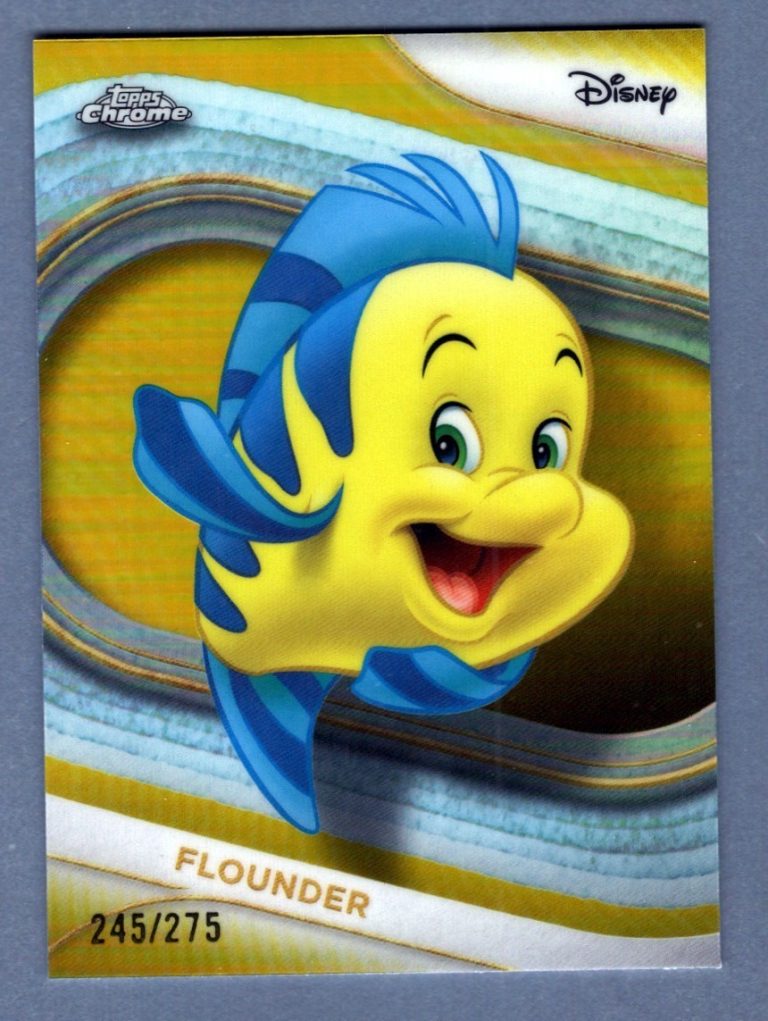 2025 Topps Chrome Disney Pixar Yellow Refractor #/275 Singles - YOU PICK FOR SET