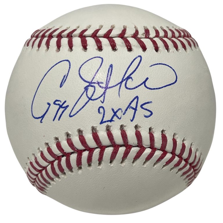 Gregg Jefferies Signed ROMLB Baseball w/ 2x AS Beckett Witness BAS COA