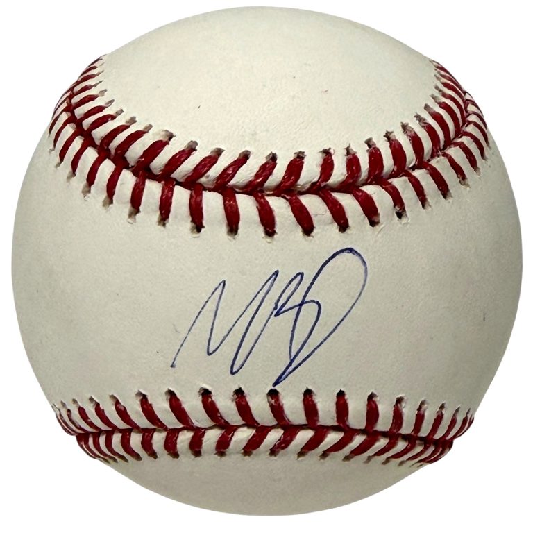 Mookie Betts Signed Autographed ROMLB Baseball JSA COA Los Angeles Dodgers