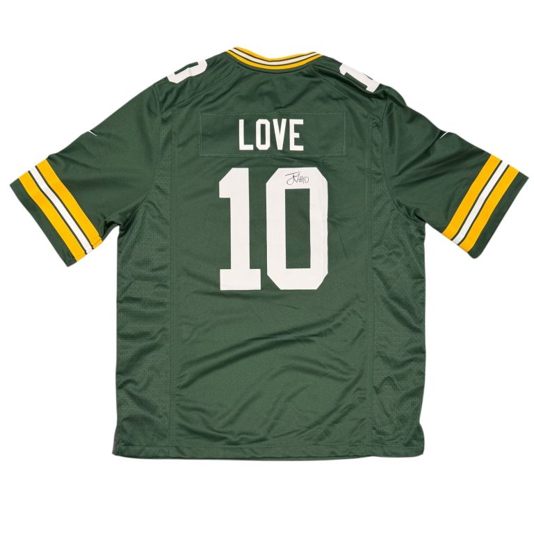 Jordan Love Signed Green Bay Packers Nike Jersey Beckett Witness BAS COA