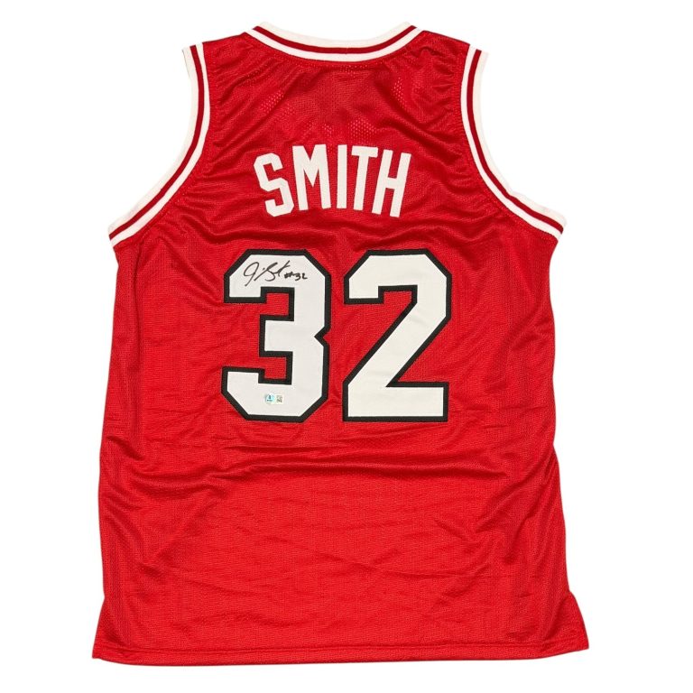 Joe Smith Signed Maryland Terrapins Custom Jersey Beckett Witness BAS COA