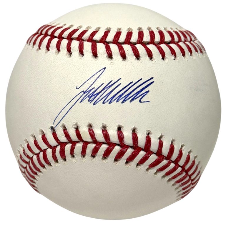 Jett Williams Signed Autographed ROMLB Baseball JSA Witness COA Brewers