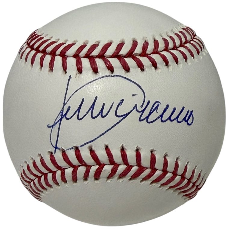 Julio Franco Signed Autographed ROMLB Baseball JSA Witness COA Texas Rangers