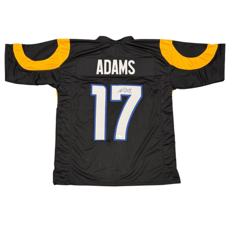 Davante Adams Signed Los Angeles Rams Custom Rivalries Jersey Beckett W BAS COA