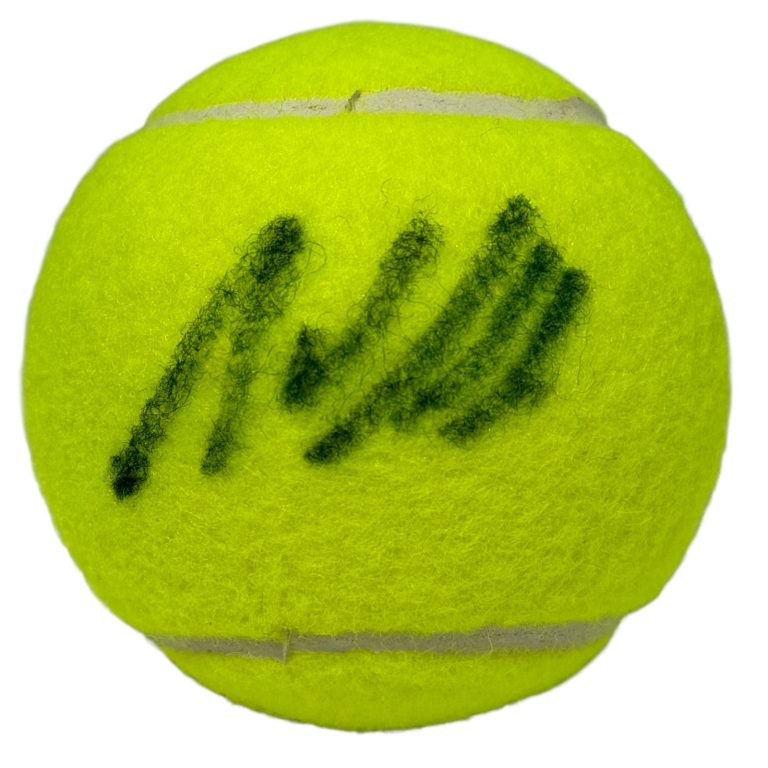 Ivan Lendl Signed Autographed Wilson Tennis Ball Beckett BAS COA B