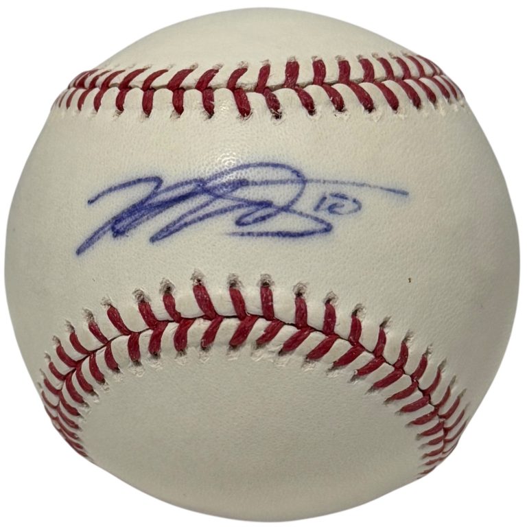 Marcus Semien Signed Autographed ROMLB Baseball Beckett BAS COA New York Mets