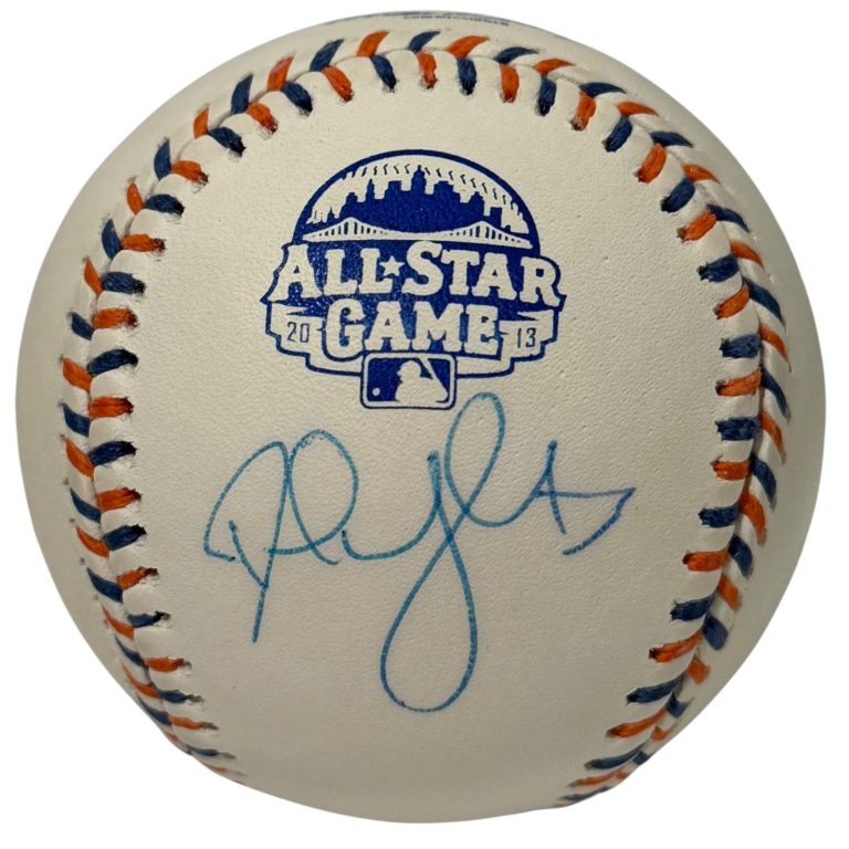 David Wright Signed 2013 All Star Game Baseball Beckett BAS COA New York Mets