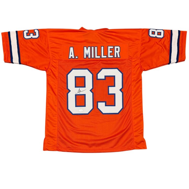 Anthony Miller Signed Autographed Denver Broncos Custom Jersey JSA Witness COA