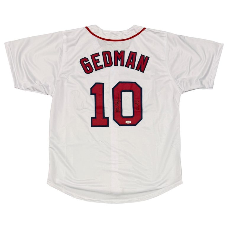 Rich Gedman Signed Boston Red Sox Custom Jersey w/ 2x AS JSA Witness COA