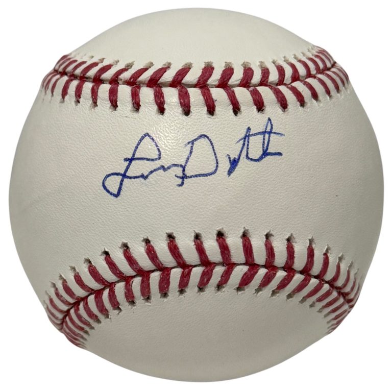 Lenny Dykstra Signed Autographed ROMLB Baseball JSA Witness COA New York Mets