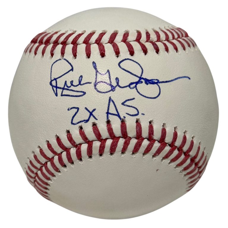 Rich Gedman Signed Autographed ROMLB Baseball w/ 2x AS JSA Witness COA