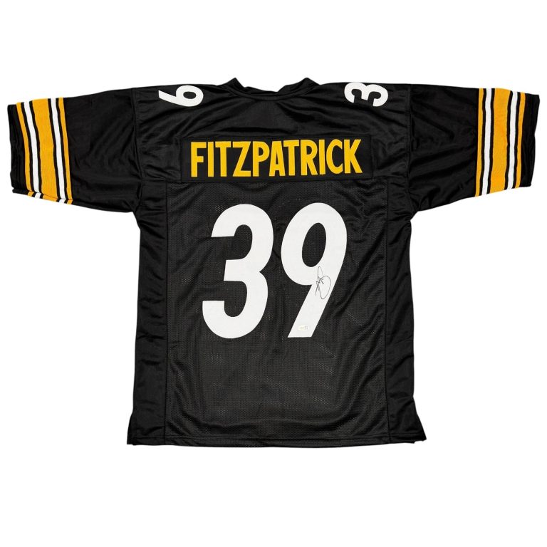 Minkah Fitzpatrick Signed Pittsburgh Steelers Custom Jersey JSA Witness COA