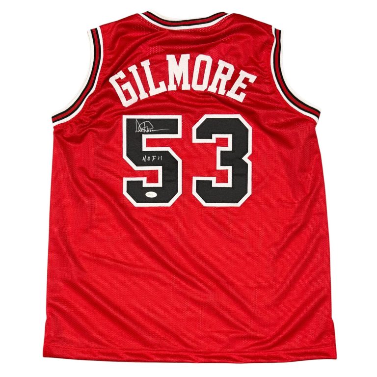 Artis Gilmore Signed Chicago Bulls Custom Jersey w/ HOF 11 JSA Witness COA