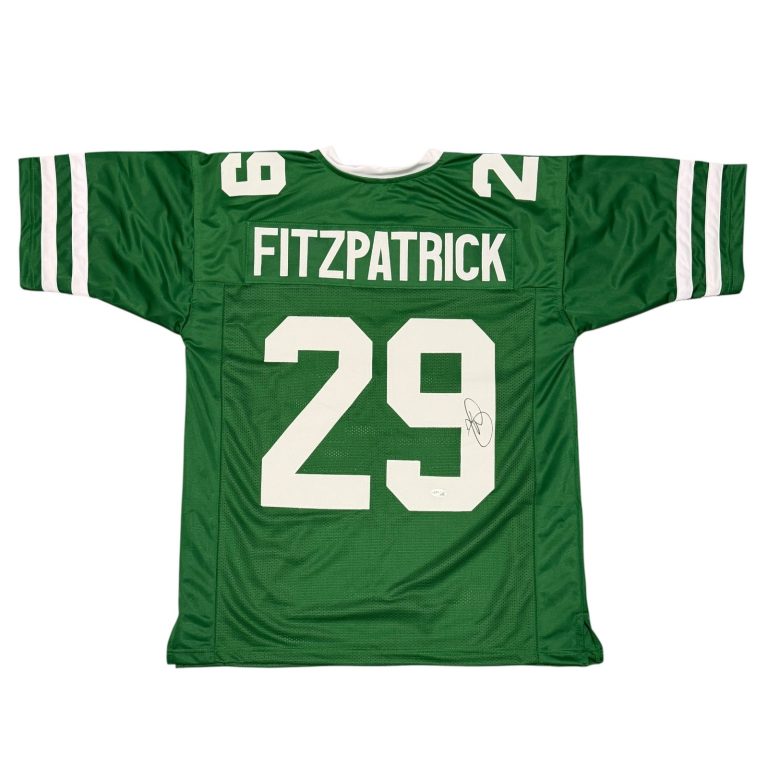 Minkah Fitzpatrick Signed New York Jets Custom Jersey JSA Witness COA