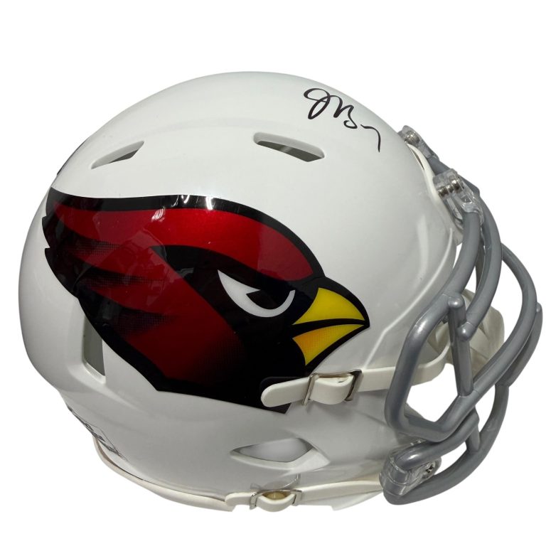 Jacoby Brissett Signed Arizona Cardinals Speed Mini Helmet JSA Witness COA