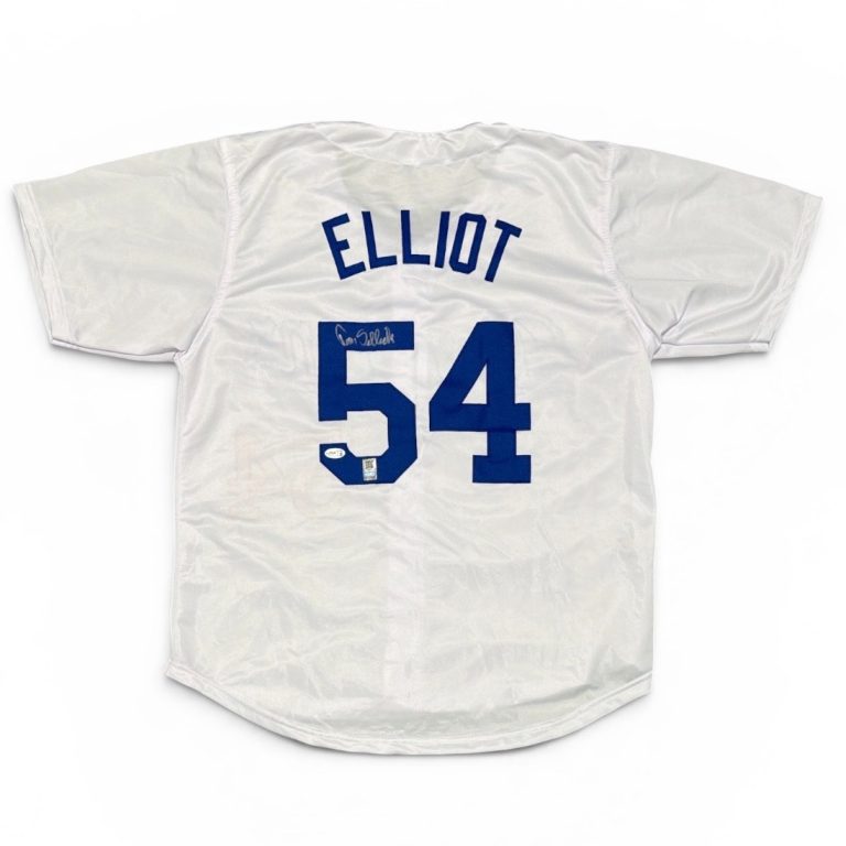Tom Selleck Signed Mr. Baseball Jack Elliot Dragons Custom Jersey OPix & JSA COA