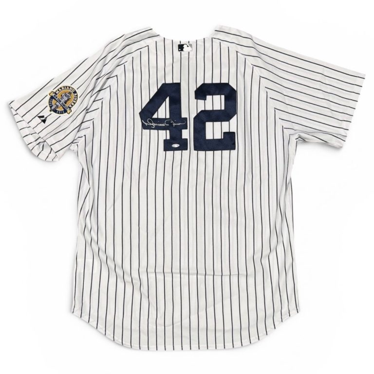 Mariano Rivera Signed NY Yankees Majestic Jersey w/ Retirement Patch STEINER COA