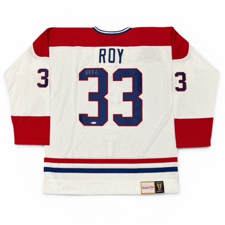 Patrick Roy Signed Autographed Montreal Canadiens Mitchell & Ness Jersey UDA COA