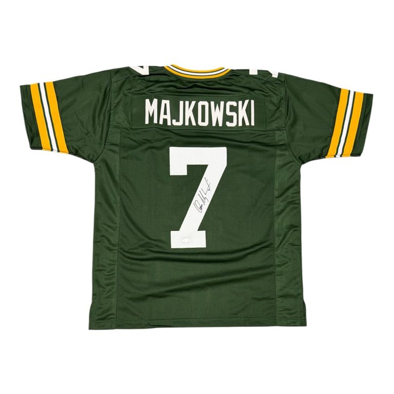 Don Majkowski Signed Autographed Green Bay Packers Custom Jersey JSA COA