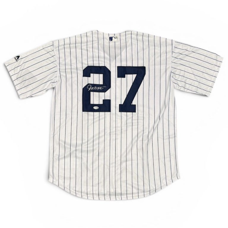 Giancarlo Stanton Signed New York Yankees Custom Replica Jersey JSA COA Mike