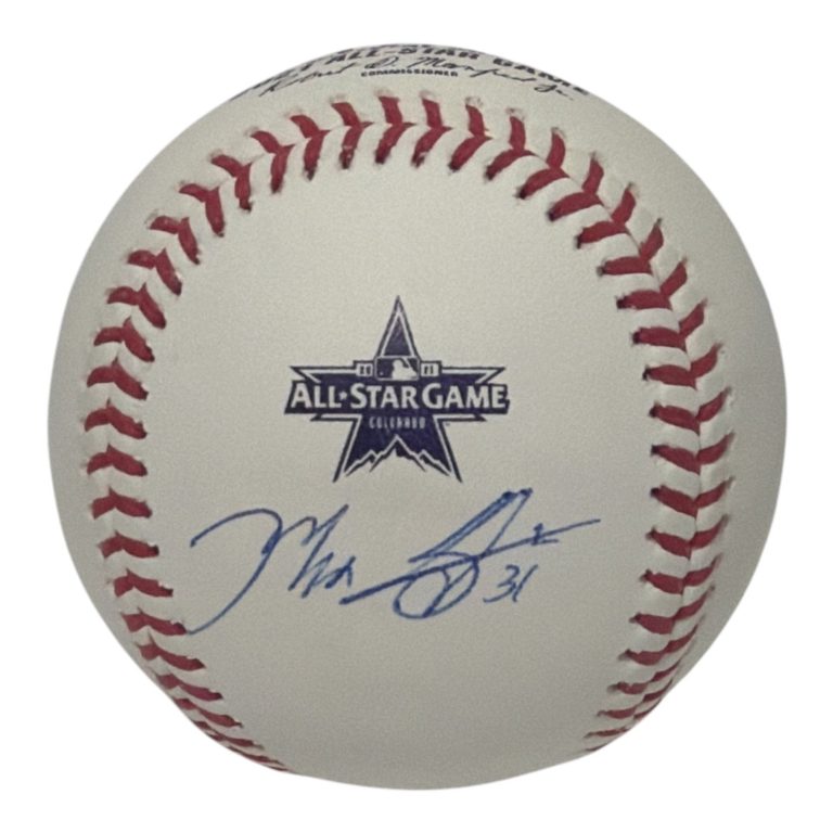 Max Scherzer Signed Autographed 2021 All Star Game Baseball JSA COA Nationals