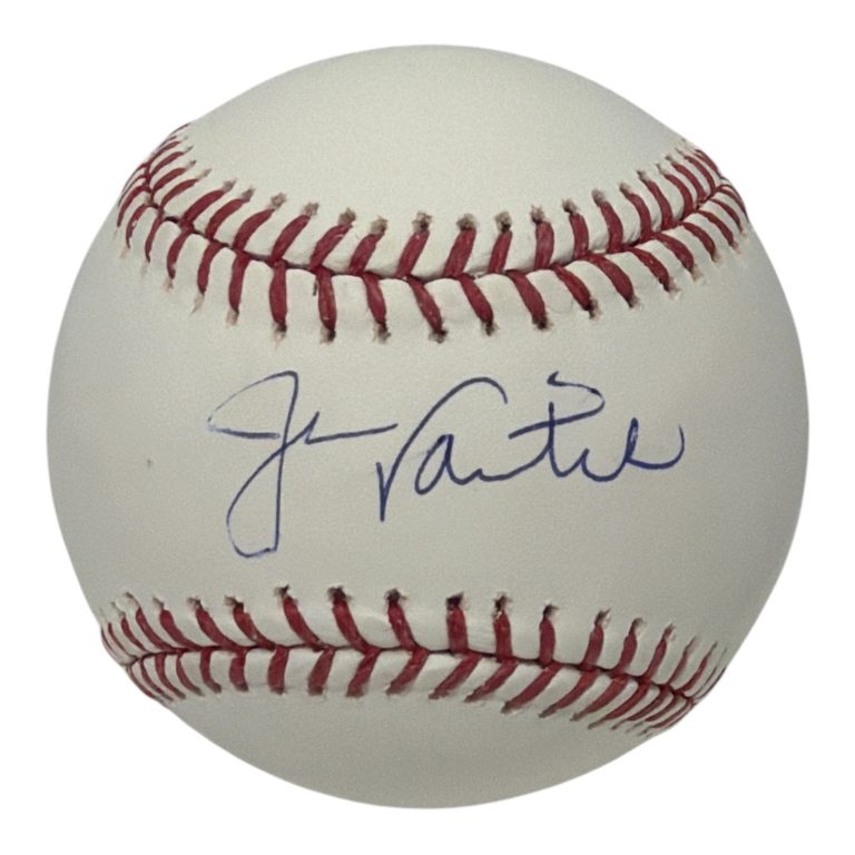 Jason Varitek Signed Autographed ROMLB Baseball JSA COA Boston Red Sox