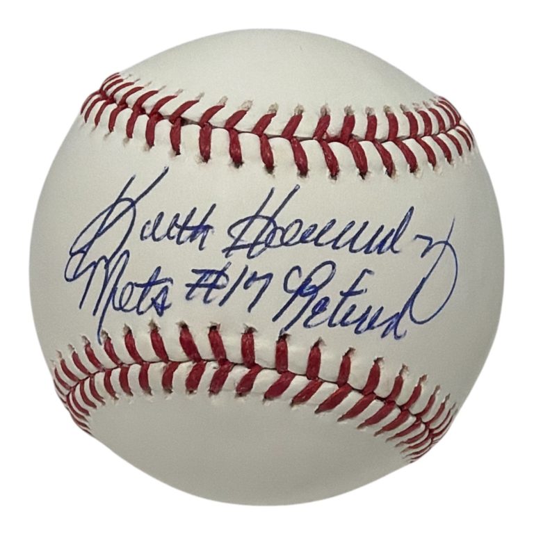 Keith Hernandez Signed Autographed ROMLB Baseball w/ Mets #17 Retired JSA COA