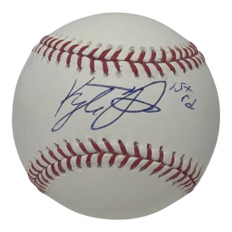 Kyle Tucker Signed Autographed ROMLB Baseball w/ 1st RD JSA COA Astros Dodgers
