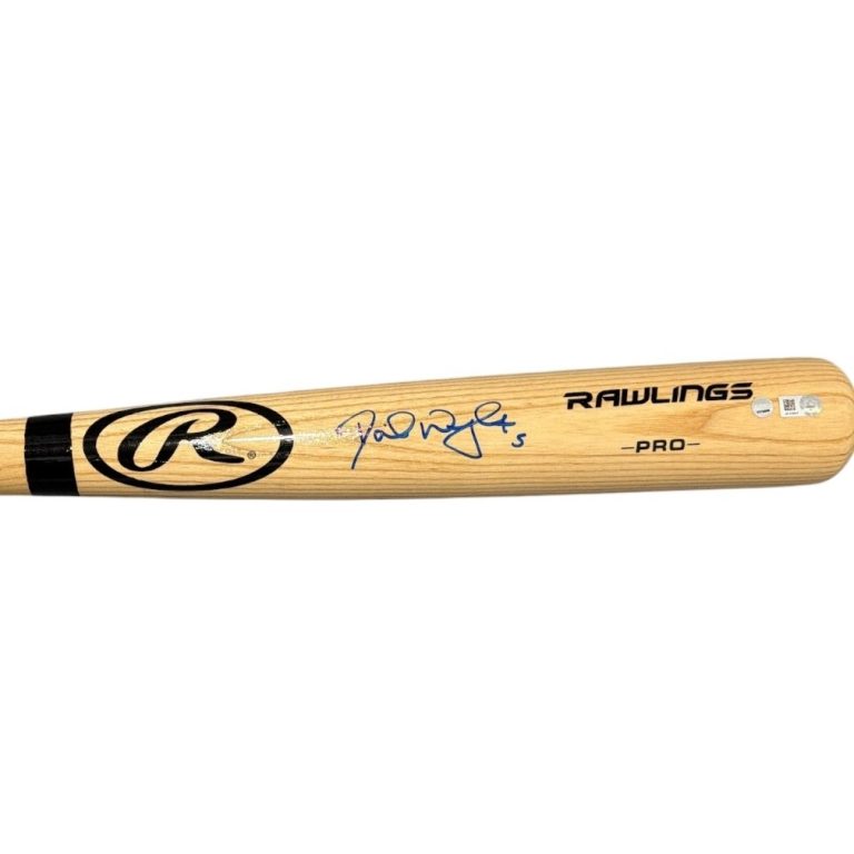 David Wright Signed Autographed Rawlings Big Stick Natural Bat STEINER + MLB COA