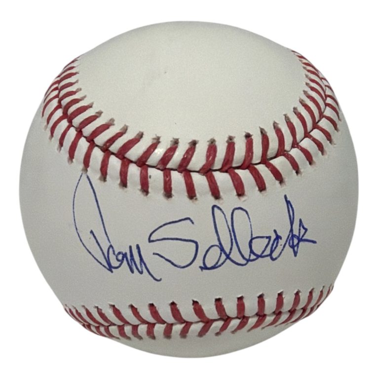 Tom Selleck Signed Autographed ROMLB Baseball Official Pix + JSA COA Actor