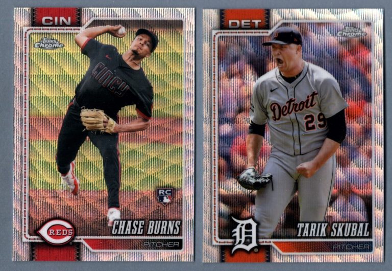 2026 Topps Chrome Chrome Wave Refractor Singles w/ Rookie RC - You Pick