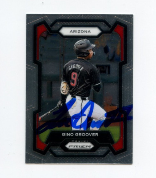 LUJAMES GINO GROOVER SIGNED 2024 PANINI PRIZM DRAFT PICK BASEBALL CARD AUTO