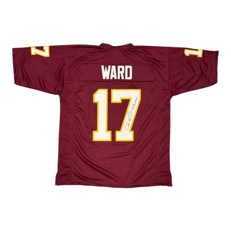 Charlie Ward Signed Florida State Custom Jersey w/ 93 Heisman JSA Witness COA