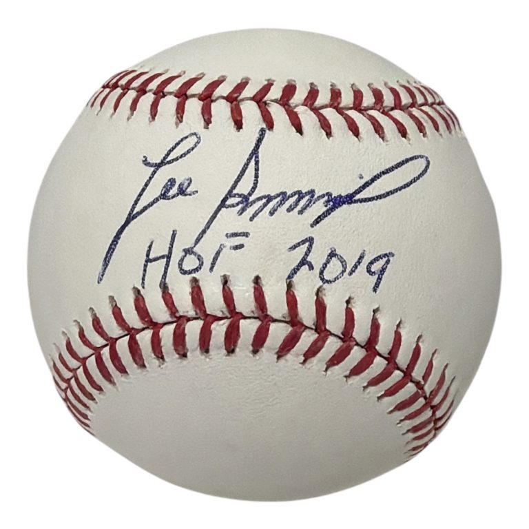 Lee Smith Signed Autographed ROMLB Baseball w/ HOF 2019 JSA COA Chicago Cubs