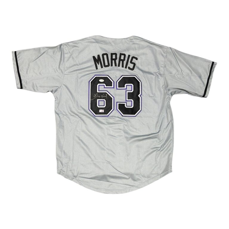 Dennis Quaid Signed Autographed Jim Morris The Rookie Custom Jersey JSA COA