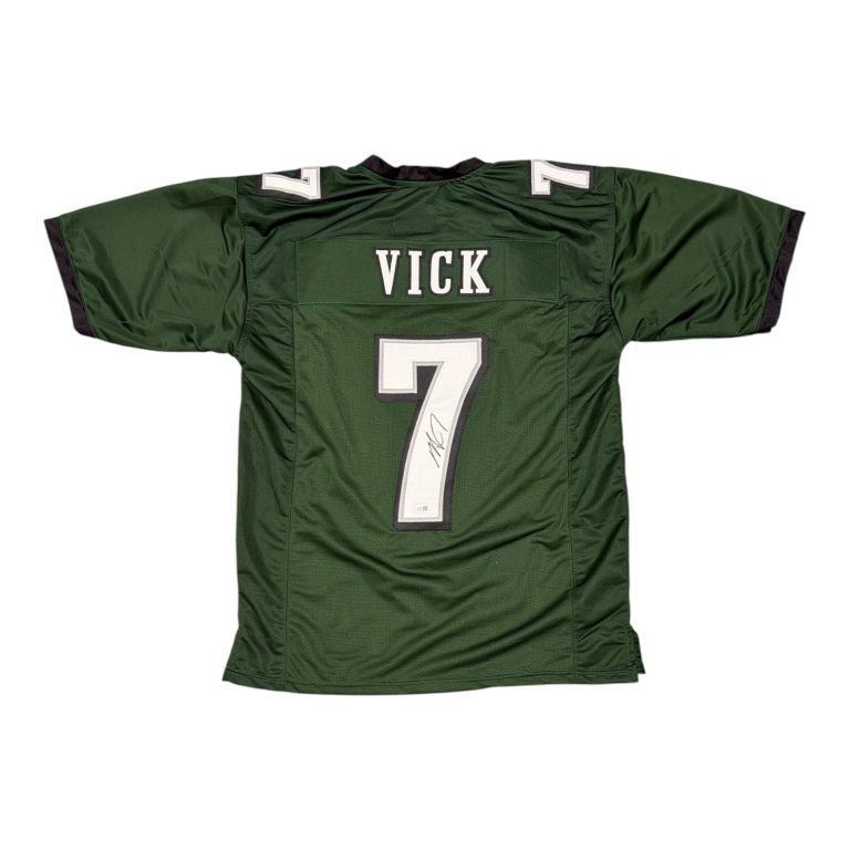 Michael Vick Signed Autographed Philadelphia Eagles Custom Jersey JSA Wit. COA