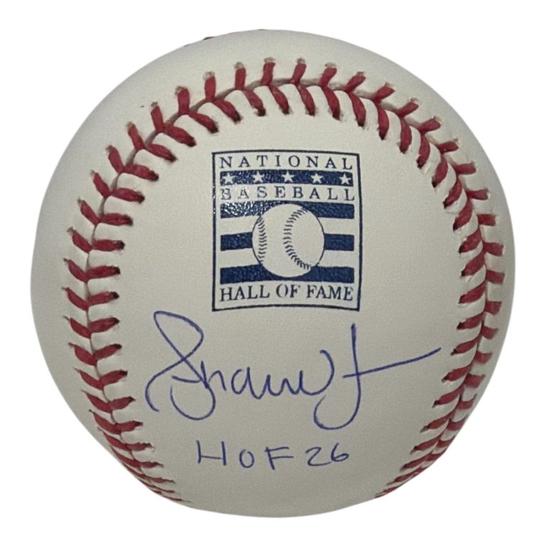 Andruw Jones Signed Autographed HOF Baseball w/ HOF 26 JSA COA Braves
