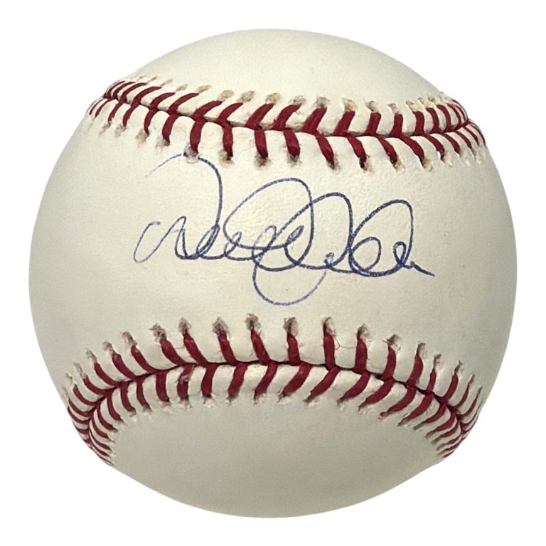 Derek Jeter Signed Autographed ROMLB Baseball MLB Holo + STEINER COA NY Yankees
