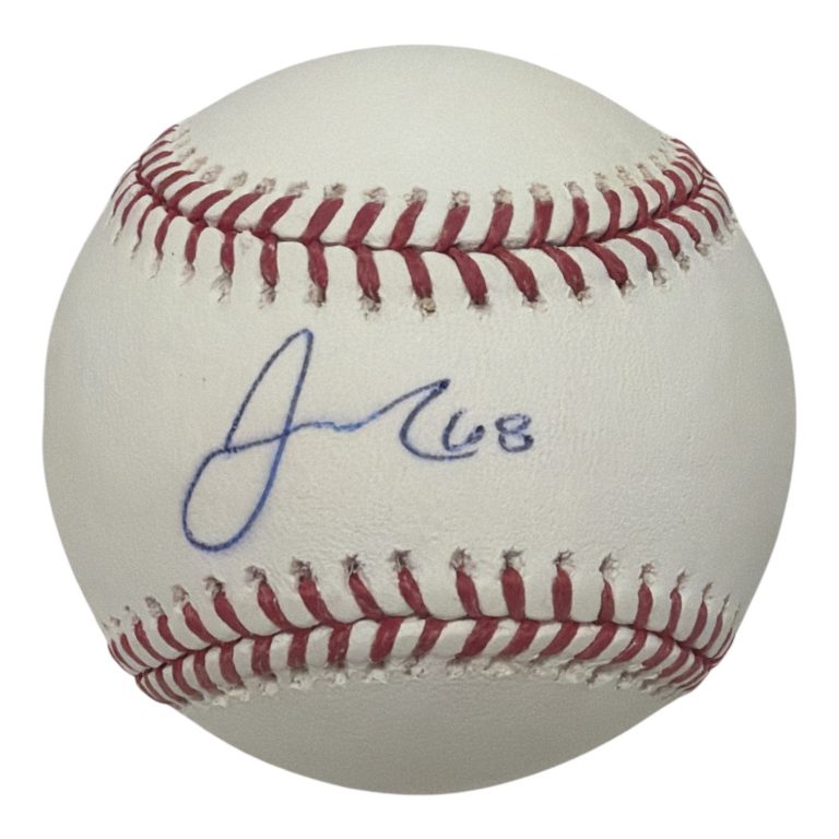 Jeff McNeil Signed Autographed ROMLB Baseball JSA COA Mets Oakland Athletics