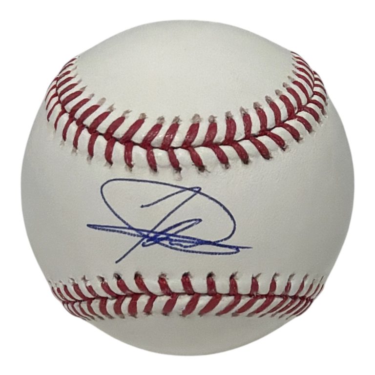 Jasson Dominguez Signed Autographed ROMLB Baseball JSA COA New York Yankees